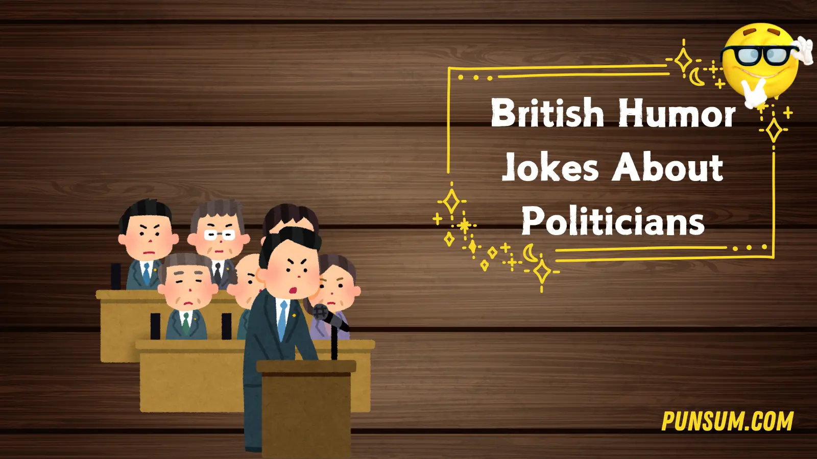 British Humor Jokes About Politicians