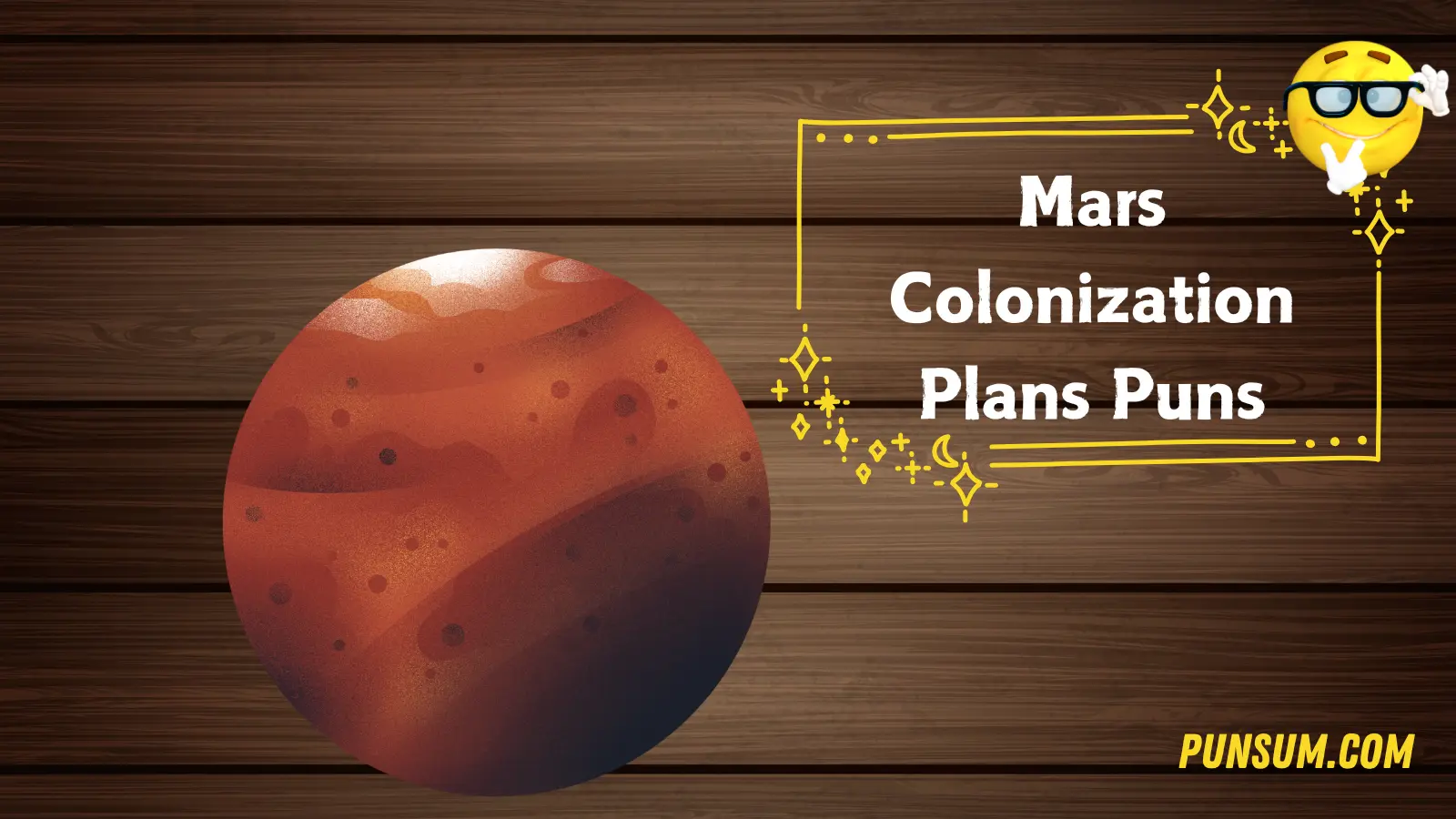 Mars Colonization Plans Puns